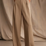 eleganckie spodnie z wysokim stanem