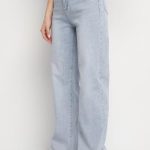 jasne jeansy damskie z wysokim stanem