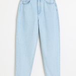 jasne jeansy damskie z wysokim stanem