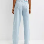 jasne jeansy damskie z wysokim stanem