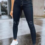 jeansy damskie czarne