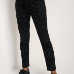 jeansy damskie czarne