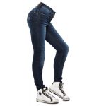 jeansy motocyklowe damskie