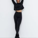 jeansy skinny z wysokim stanem