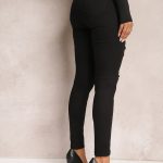 jeansy skinny z wysokim stanem