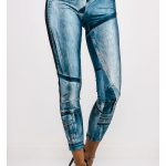legginsy jeansowe