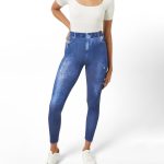 legginsy jeansowe