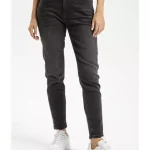 mom jeans czarne